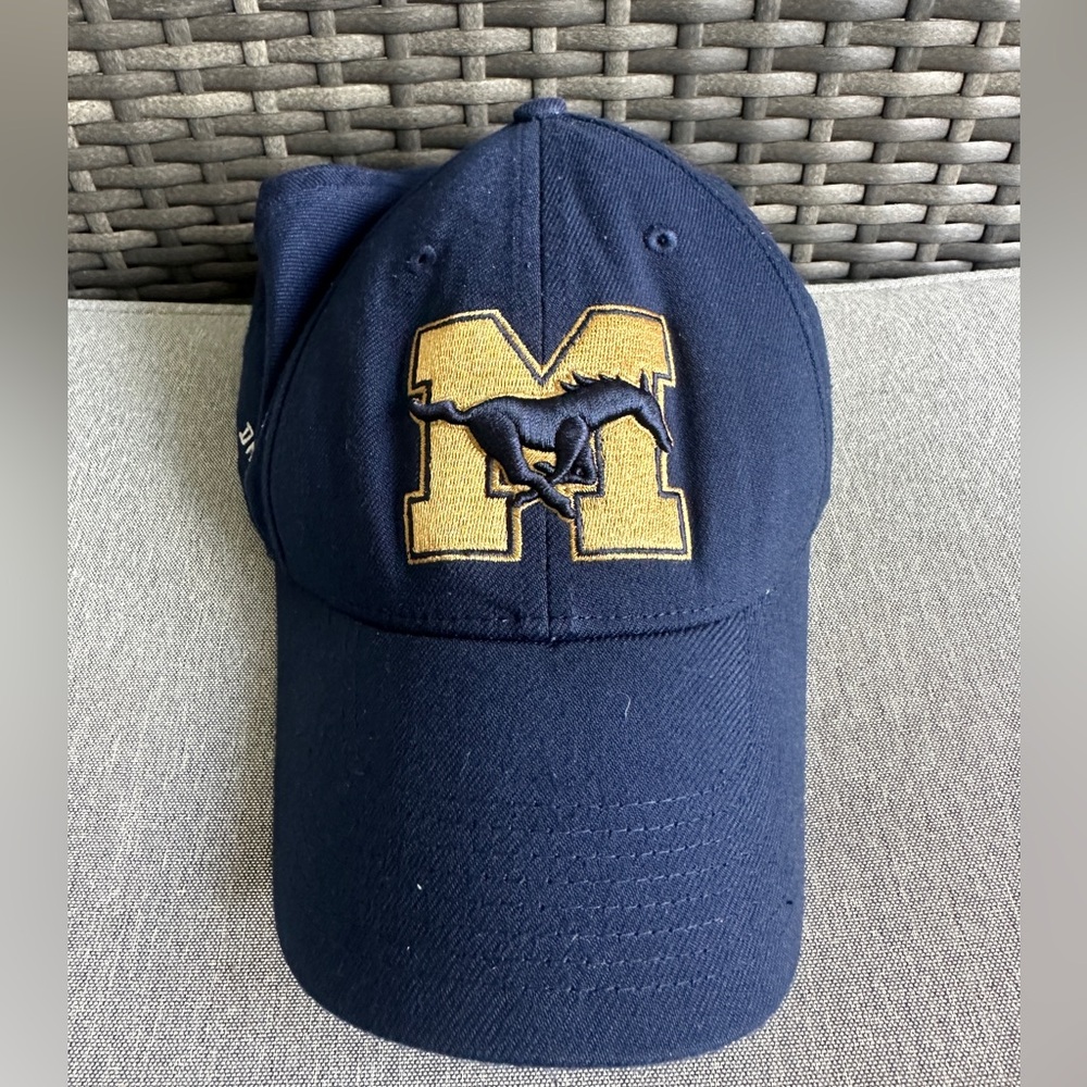 Nike Dri-Fit Fitted Cap Mustangs Blue